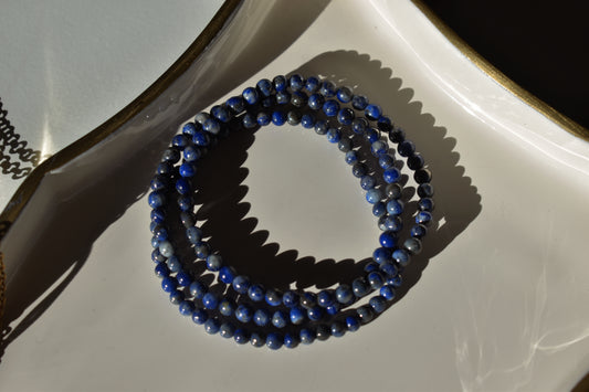 Lapis Lazuli Crystal Bracelet | Wisdom & Truth
