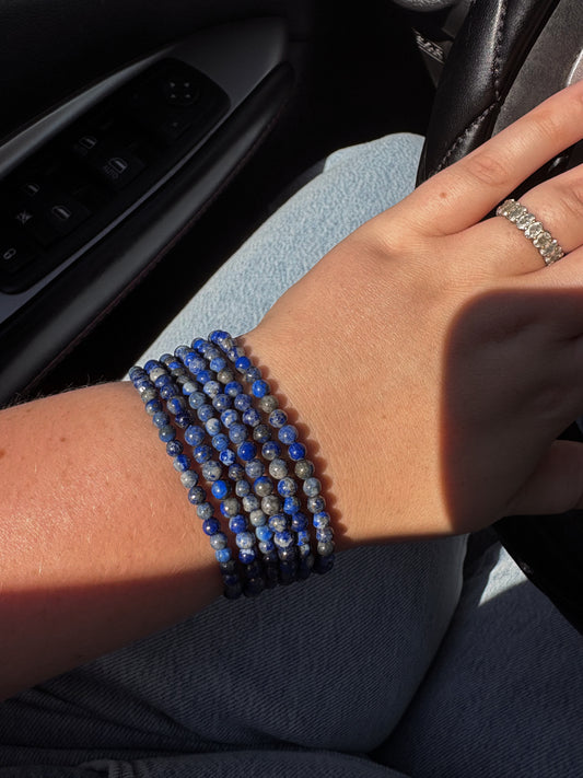 Lapis Lazuli Crystal Bracelet | Wisdom & Truth